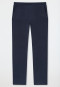 Lounge pants long modal Marlene cut blue - Mix & Relax