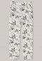 Lounge pants long woven fabric floral print vanilla - Mix & Relax