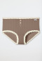 Boyshorts taupe - Revival Agathe