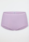 Culotte midi côtelée, couleur orchidée - Luxury