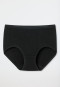 Classic midi brief fine rib black - Luxury