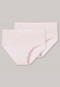 Midi panties 2-pack pink - Modal Essentials