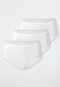 Midi-Slips 3er-Pack Spitze weiß - Modern Multipacks