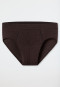 Minislip braun-meliert - Comfort Fit