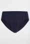 Mini slip con fantasia color melanzana - Comfort Fit