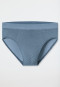 Mini briefs Organic Cotton patterned blue-grey - Comfort Fit