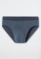 Mini briefs Organic Cotton patterned graphite - Comfort Fit