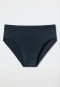 Mini Slip in cotone organico fantasia blu notte - Comfort Fit