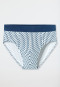Mini briefs Organic Cotton patterned silver - Comfort Fit