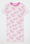 Short-Sleeve Off-White Smiley Nightshirt - Kids' Nightwear