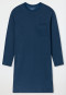 Nachthemd lange mouwen blauwgrijs - Comfort Essentials