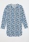 Nachtjapon lange mouwen luipaardmotief off-white - Nightwear