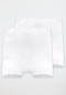 Bellboy slip set van 2 stuks fijnrib wit - Original Classics