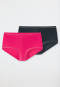 Panties 2-pack viscose midnight blue/pink - Personal Fit