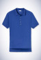 Polo shirt short-sleeved indigo - Revival Carla