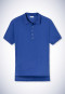 Polo a maniche corte color indaco - Revival Carla