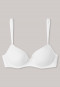 Push-up bra with underwire and lace white - Pure Micro