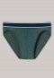 Rio bikini briefs modal organic cotton striped olive/blue - Duality Function