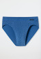 Rio-Slip Organic Cotton gemustert aqua/schwarz - Fashion Daywear
