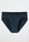 Rio bikini briefs organic cotton patterned dark blue/white - Fashion Daywear