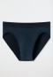 Rio bikini briefs stretch organic cotton patterned midnight blue - 95/5