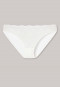 Rio panty with tulle embroidery natural white - Secret Embroidery