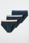 Rio-Slips 3er-Pack Organic Cotton Webgummibund mehrfarbig - 95/5