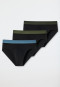Set di 3 slip Rio in cotone biologico con elastico in vita multicolore - 95/5