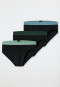 Rio-Slips 3er-Pack Organic Cotton Webgummibund mehrfarbig - 95/5