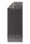 Sauna towel 75x200 anthracite - SCHIESSER Home
