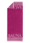 Sauna towel 75x200 fuchsia - SCHIESSER Home
