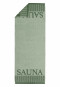 Sauna towel 75x200 light green - SCHIESSER Home