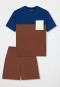 Brown Short Pyjamas - Teens Nightwear