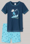 Pyjama short Hawaii Rat Surfer Palms bleu foncé - Rat Henry