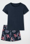 Pyjama court modal multicolore - Contemporary Nightwear