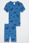 Pyjamas short monster trucks blue - Boys World