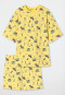 Pajamas short organic cotton camper vanilla - Ocean Flow