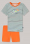 Pyjama court Organic Cotton rayures rat plongeur multicolore - Rat Henry
