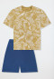 Pyjama court tropical kaki - Nightwear