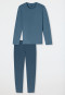 Long pyjamas atlantic blue - Long Life Soft