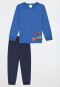 Long Pyjamas with Cuffs, Blue - Kids' Nightwear
