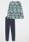 Pajamas long cuffs flowers multicolor - Comfort Nightwear