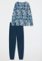 Pyjama long poignet fleurs multicolores - Comfort Nightwear