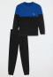 Pajamas long cuffs indigo - Nightwear