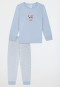 Lange pyjama met manchetten, streepjes, air - Kids Nightwear