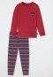 Pyjama long poignet rouge - Family