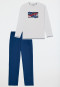 Pyjama lengte Chillout off-white - Nightwear