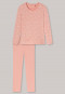 Long pajamas graphic print terracotta - Simplicity