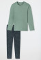 Schlafanzug lang linde - Casual Essentials