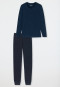 Pajamas long midnight blue - Comfort Essentials